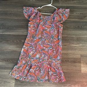 J. Crew paisley dress